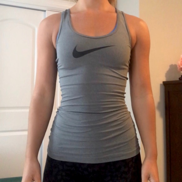 nike pro fitted tank